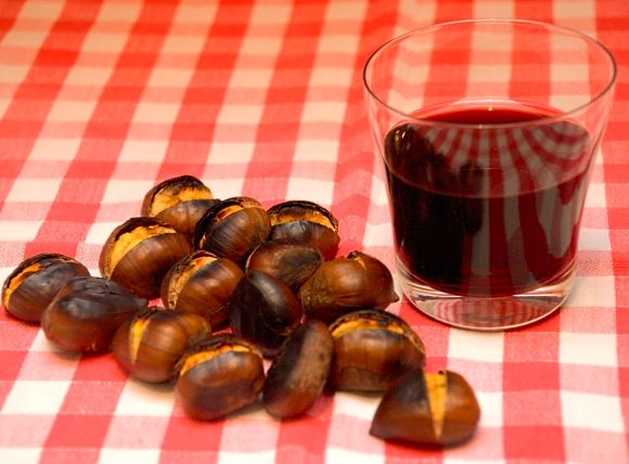 mulled wine and chestnuts maremma tuscany
